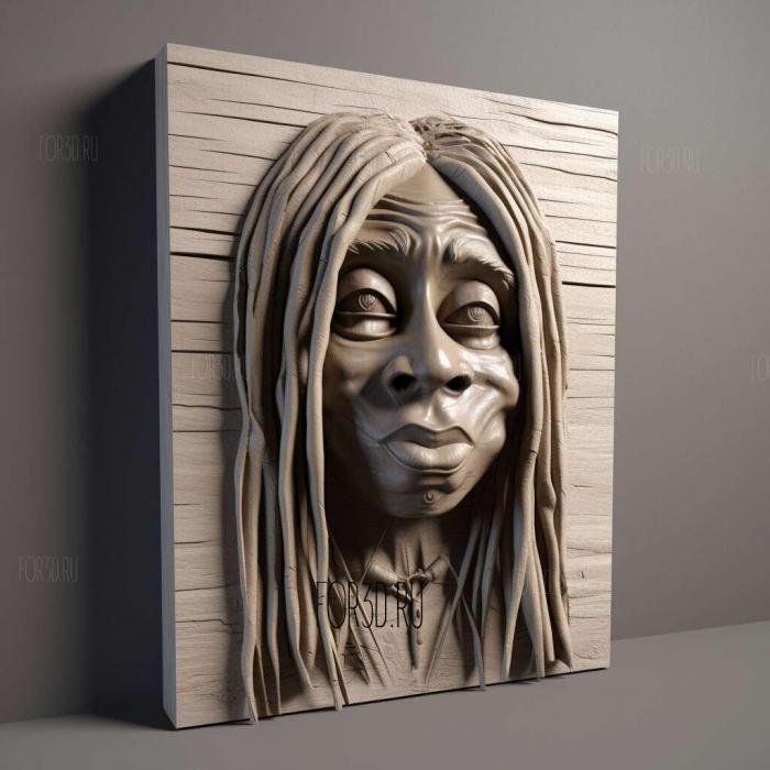 Lil Wayne 4 stl model for CNC